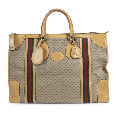 Gucci Vintage - Vintage Väskor - Beige - Dam - Storlek: One Size, Dam, Storlek: ONE SIZE