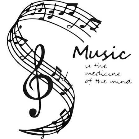 Musikknoter Veggklistremerker Veggdekor Vinyl Veggdekor Musikk Veggkunst Svart Murveggpapir Estetiske Klistremerker Dekor Skrell og Lim