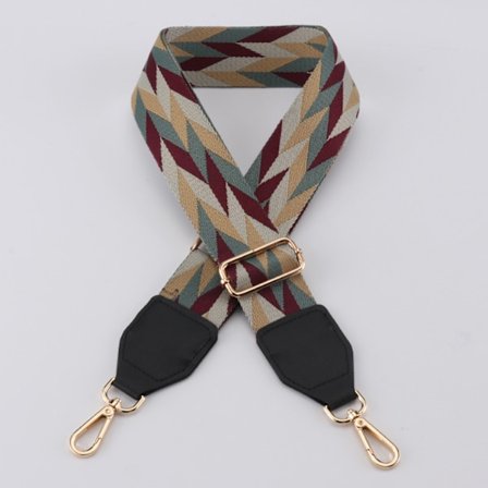 Skulderstropper skulderstropper til vesker mønstret kroppsveskestropper