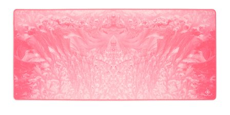 Deltaco PMP85 Mousepad, 900x400x4mm, stitched edges, pink