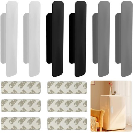 6 st Självhäftande Möbelhandtag 6 st Självhäftande Skjutreglage