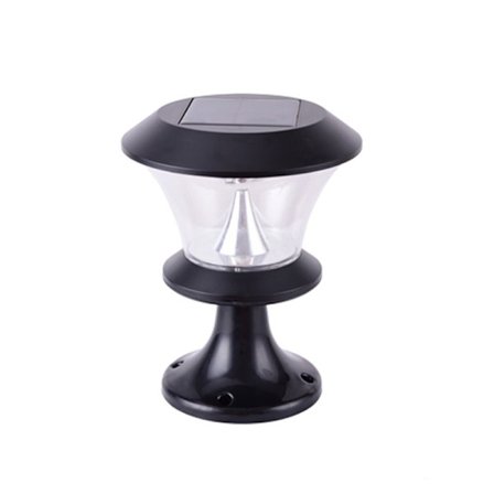 Solcellslampa för stolpe utomhus trädgård vägg grindstolpe utomhus solcellsdriven LED landskapsbelysning