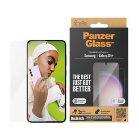 Samsung Galaxy S24+ PanzerGlass Ultra-Wide Fit EasyAligner Sk...