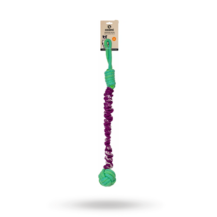 Ozami - Ozami Bungee Rope With Handle 66cm - Hundleksaker