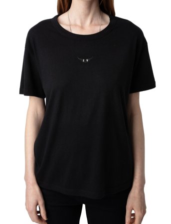 Zadig & Voltaire Marta Pcl Wings Strass - Black - S