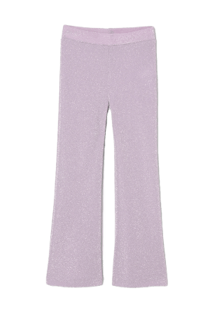 RIKIKI Glittriga leggings LOVIS Lila 86/92