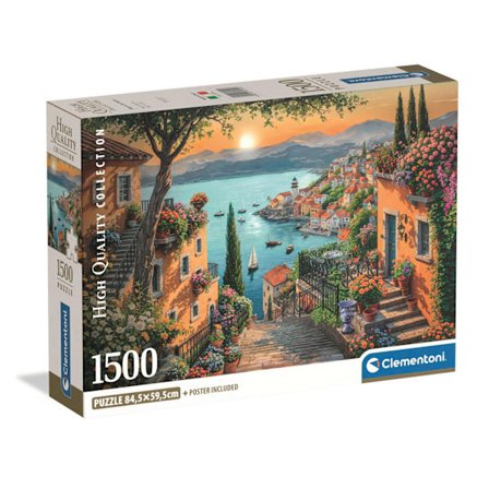 Pussel 1500 Pcs CB High Quality Collection Steps To The Harbour