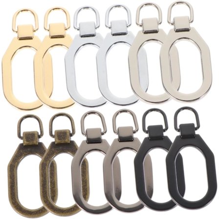 Lynlås Tag Udskiftning Stk Sæt af Aftagelige Lynlås Trækkere