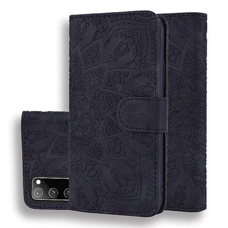 Lommebok-deksel Kompatibelt med Samsung Galaxy S20 FE Premium PU-Lær Flip Cover Mandala