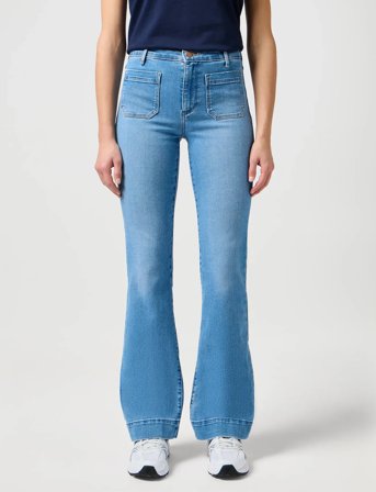 Wrangler Flare - Blue - 28 x 30