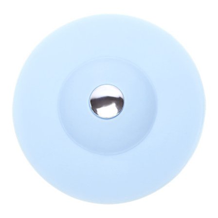 Silikoninen lattiakaivon tulppa, painettava lattiakaivon tulppa, viemärikannen pesuallassiivilä, sininen