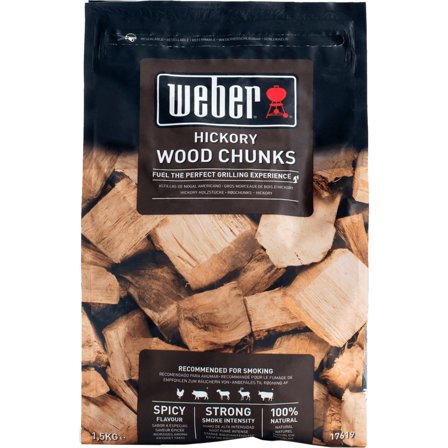 Weber Smoking wood chunks, hickory | Utematlagning > Grillar > Grilltillbehör | Bagaren och Kocken