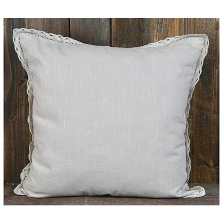 Pude Betræk Beige Spids