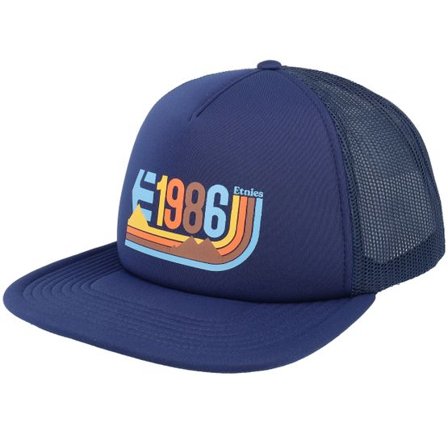 Etnies - Blå trucker Keps - Etnies Graphic Navy Trucker @ Hatstore