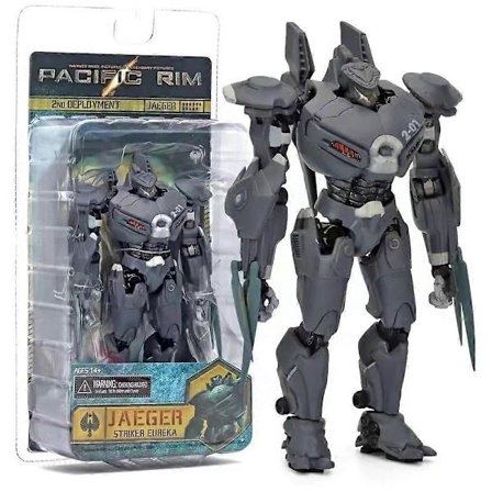 NECA Pacific Rim 2 Mecha -malli Revenge Wanderer voi hehkua ja liikuttaa koottuja leluja