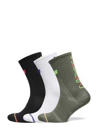 Running Accelerate Crew 3 Pairs Underwear Socks Regular Socks Multi/mønstret New Balance