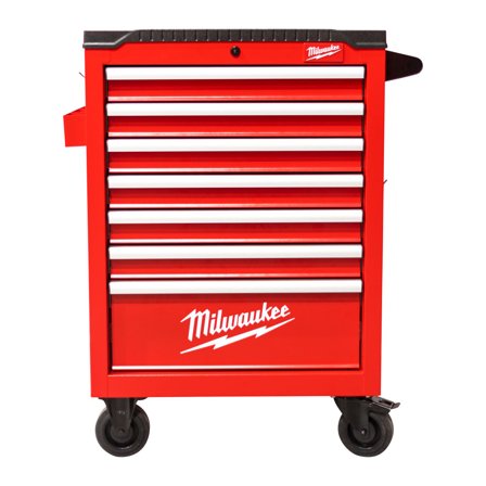 Milwaukee 4932498252 Verktøyvogn 7 skuffer, 69 cm, Garasjeinnredning & oppbevaring