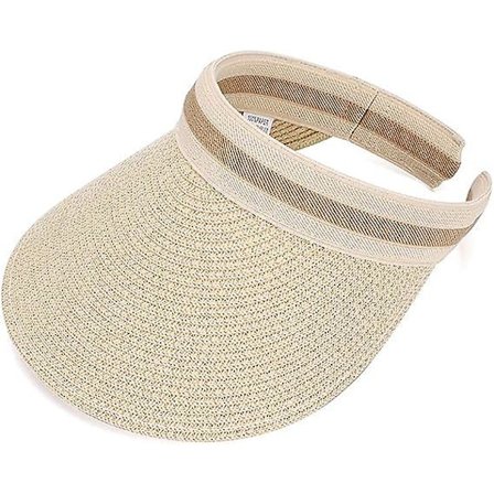 Dame Bredbremmet Strand Halm Golf Solhatt