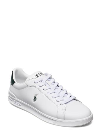 Heritage Court Ii Leather Sneaker Designers Sneakers Low-top Sneakers White Polo Ralph Lauren