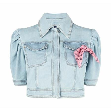 Liu Jo, Jacket Niebieski, Kobieta, Rozmiar: S