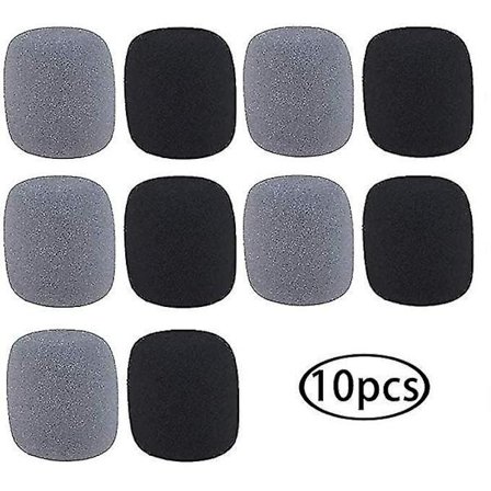 Mikrofon Vindtett Svamp Håndholdt Mikrofonsett Svampdeksel