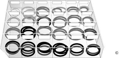 Tilka 80163 Sporringsortiment SGA110, 6-26 mm, Innfesting