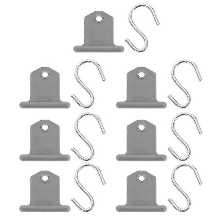 7 stk. Piping Rail Kroker Rv Markise Kroker Bærbare Rail Kroker Camping Tilbehør