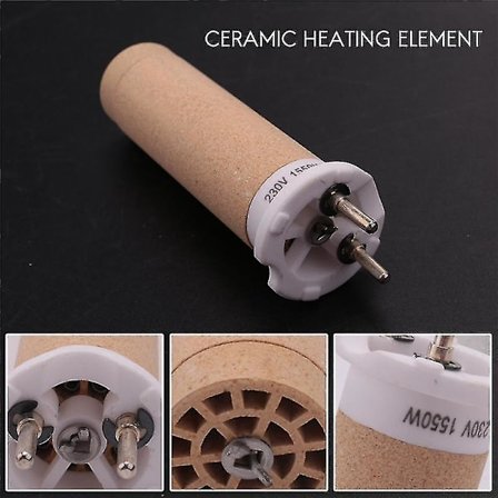 2 KPL 142.717 230V 1550W Keraamiset lämmityselementit TRIAC ST/TRIAC AT kuumailmatyökaluun