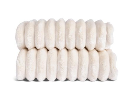 Pläd Esther off white Sagaform - Lyreco - Profilsortiment - Julprodukter - Julprodukter