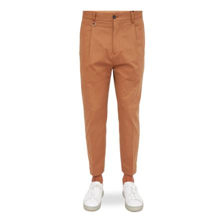 Paolo Pecora Slim-fit Byxor brun, Herr Byxor, Herr, Storlek: XL