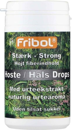 Fribol hoste/hals drops uten tilsatt sukker sterk 60 g