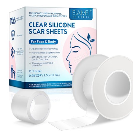 Medicinske silikone gel strips plaster ar væk tape behandling reparation hud ark