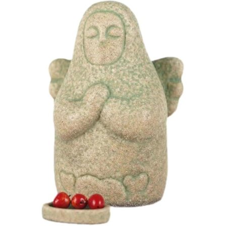 Helia-patsas Rukoileva enkeli Työpöytä Pelihuone Tietokonepöydän koriste