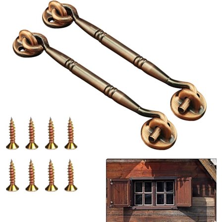 2 stk. Hyttekroker, Dørlås, Hyttekroker