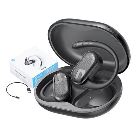 TWS Soundpeats Breezy kuulokkeet (musta)