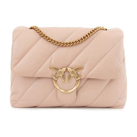 Pinko Shoulder Bags Pink, Dame Skuldertasker, Størrelse: ONE Size