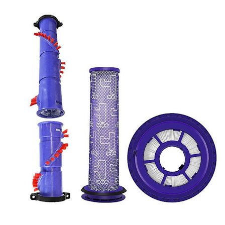 Huvudborste Hepafilter Kompatibel DC65 DC66 Dammsugare Delar Tillbehör