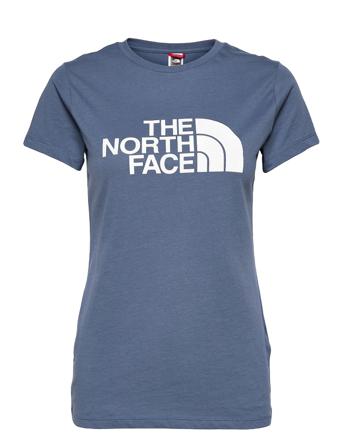 W S/S Easy Tee T-shirts & Tops Short-sleeved Blå The North Face