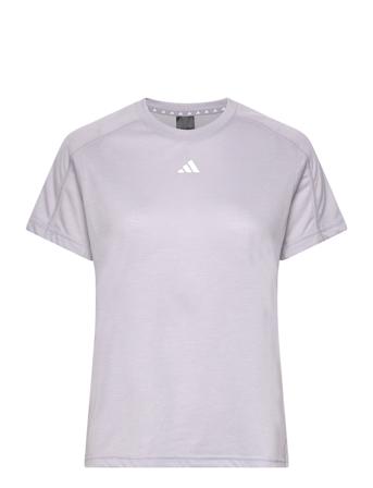 Aeroready Train Essentials Minimal Branding Crew Neck T-Shirt Sport Sport Clothing Sports Tops & T-shirts Sport T-shirts Grey Adidas Performance