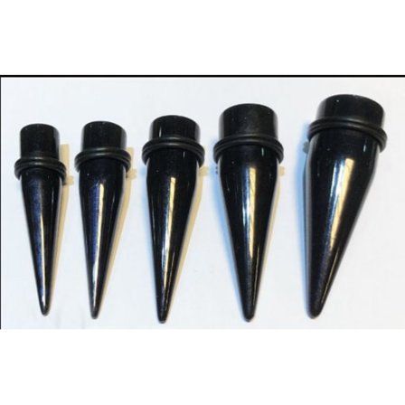 Töjnings kit från 12mm - 20mm, 5 st, svart