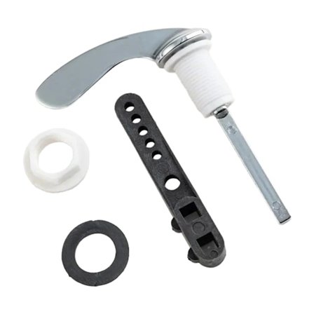 Toilet Skyllehåndtag Side Montering Zinklegering Toilet Trip Håndtag Let at Bruge