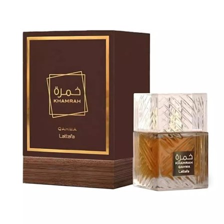 Högkvalitativa Lattafa Parfymer Khamrah Qahwa Brown 100ML Khamrah Qahwa Brown 100ML