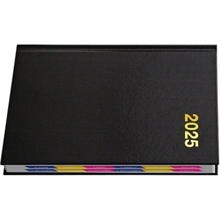 2025 Notesbog Planner, Forretningsnotesbog, Hardcover Vandafvisende Cover Kalender 2025 Bærbar Notesbog Daglige Organisering A5