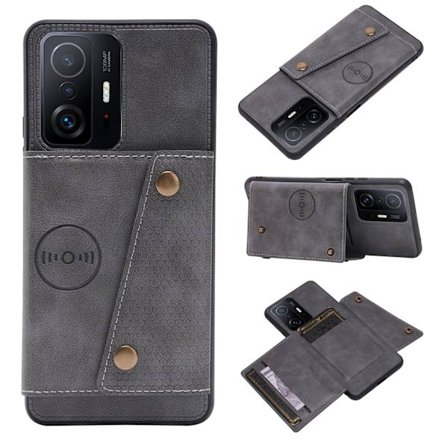Xiaomi Mi 11T - Praktiskt Stilrent Skal med Korthållare