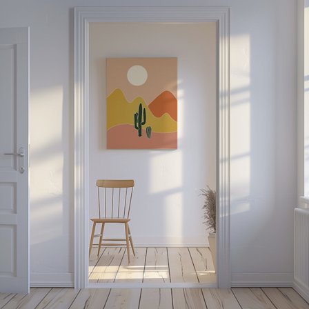 California Desert Canvastavla 50x70 cm