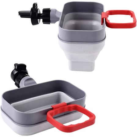 Dip Clip Bil Såshållare, Fällbar Bil Pommes Frites Hållare, 4 st Biltillbehör Interiör Mini Biltillbehör, Fällbar Bärbar Dip Clip Koppar Present till 