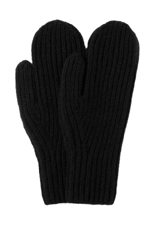 Wera Tumvantar i ull och kashmir ELSA Vantar & handskar Svart ONESIZE