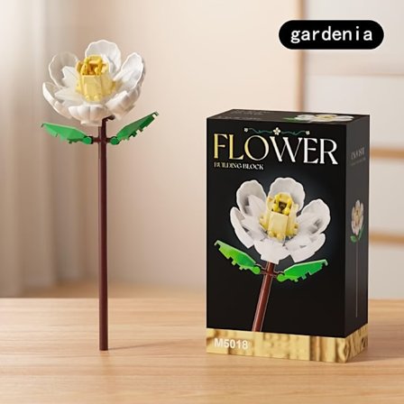 Romantiske Byggeklodsdekorationer, Julegaver til Jul Halloween Fødselsdag