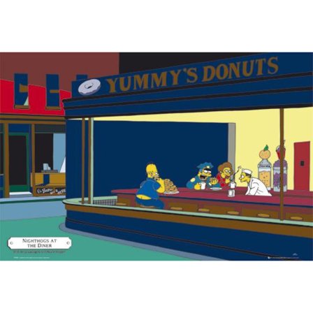 The Simpsons - YummyÂ ́s Donuts
