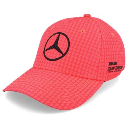 Formula One - Motor Rosa adjustable Keps - Mercedes AMG F1 23 Hamilton Neon Pink Adjustable @ Hatstore